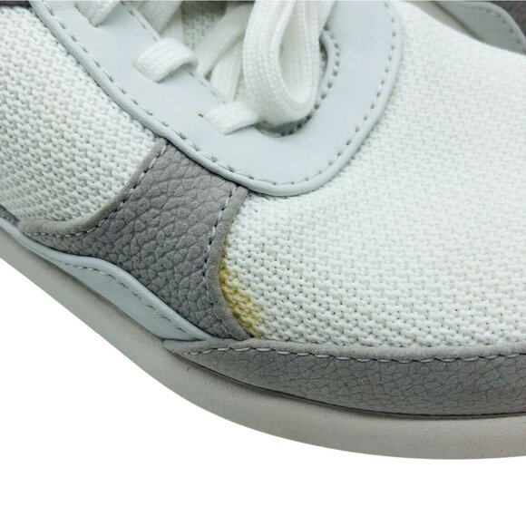 Clarks Womens Sneakers Cloudsteppers Cushion Soft Low Top Lace Up White Mesh 5 - Picture 2 of 7